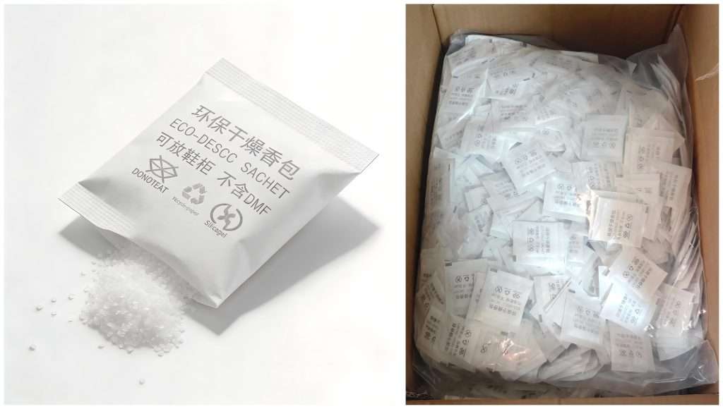 Eco-Friendly Scented Desiccant Sachet Simeda packaging