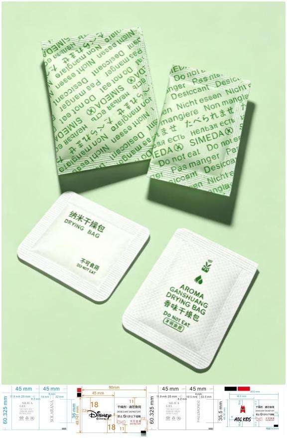 SAP Dry Pack leak proof desiccant OEM